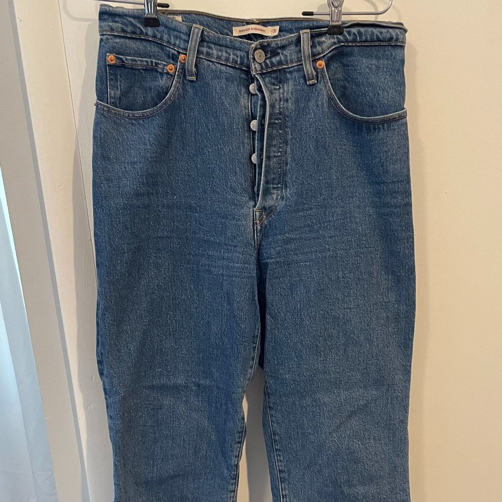 Levi's Ribcage Straight jeans